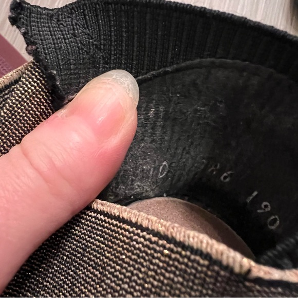 Charleston Shoe Company Monterey Gold Metallic Sandals comfortable comfy block - Picture 7 of 11